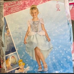 Disney Princess Cinderella Child Dress Medium7-8